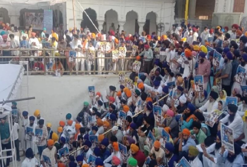 ਆਪ੍ਰੇਸ਼ਨ ਬਲੂ ਸਟਾਰ ਦੀ 42ਵੀਂ ਵਰ੍ਹੇਗੰਢ, ਸ੍ਰੀ ਅਕਾਲ ਤਖ਼ਤ ਸਾਹਿਬ ਪਹੁੰਚੀਆਂ ਸੰਗਤਾਂ