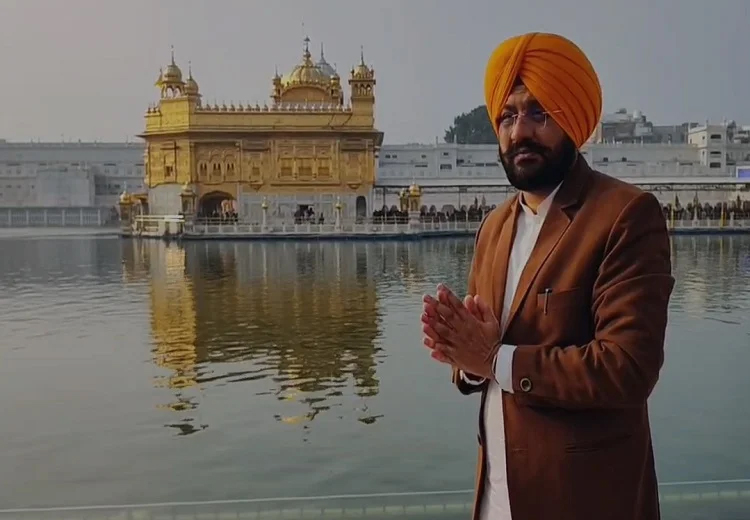 ਕੈਬਨਿਟ ਮੰਤਰੀ ਤਰੁਣਪ੍ਰੀਤ ਸਿੰਘ ਸੌਂਦ ਸ੍ਰੀ ਅਕਾਲ ਤਖ਼ਤ ਸਾਹਿਬ ਹੋਏ ਪੇਸ਼