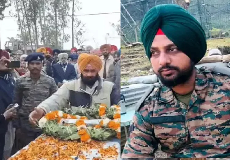 ਸ਼ਹੀਦ ਨਾਇਬ ਸੂਬੇਦਾਰ ਪ੍ਰਗਟ ਸਿੰਘ ਦਾ ਸਰਕਾਰੀ ਸਨਮਾਨਾਂ ਨਾਲ ਕੀਤਾ ਅੰਤਿਮ ਸਸਕਾਰ