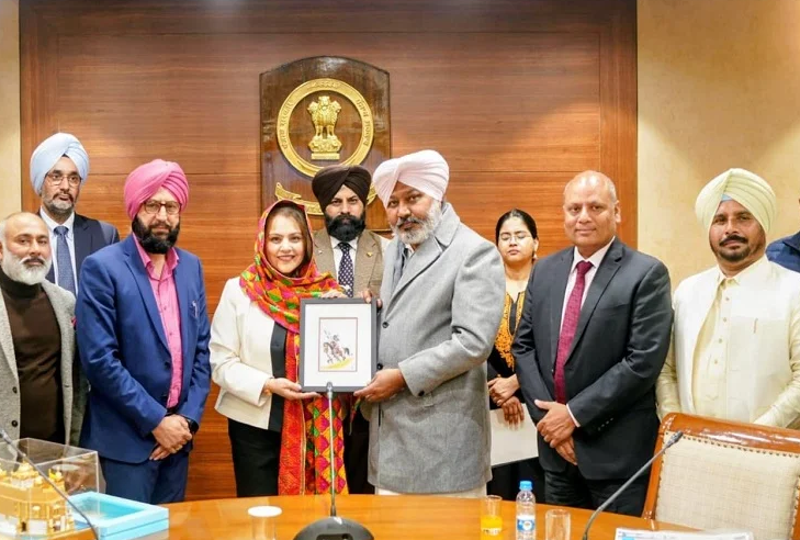 ਕੈਨੇਡਾ ਦੇ ਵਫ਼ਦ ਨੇ ਵਿੱਤ ਮੰਤਰੀ ਹਰਪਾਲ ਸਿੰਘ ਚੀਮਾ ਨਾਲ ਕੀਤੀ ਮੁਲਾਕਾਤ, ਨਿਵੇਸ਼, ਤਕਨਾਲੋਜੀ ਤੇ ਨਵੀਨਤਾ ‘ਤੇ ਚਰਚਾ