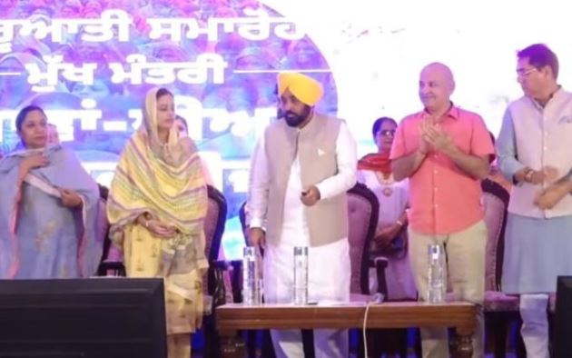 ਮੁੱਖ ਮੰਤਰੀ ਭਗਵੰਤ ਮਾਨ ਨੇ ਧੂਰੀ ਤੋਂ ‘ਮਾਵਾਂ ਧੀਆਂ ਸਤਿਕਾਰ ਯੋਜਨਾ’ ਦੀ ਕੀਤੀ ਸ਼ੁਰੂਆਤ