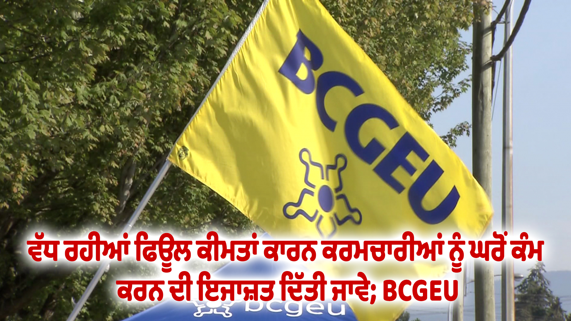 ਵੱਧ ਰਹੀਆਂ ਫਿਊਲ ਕੀਮਤਾਂ ਕਾਰਨ ਕਰਮਚਾਰੀਆਂ ਨੂੰ ਘਰੋਂ ਕੰਮ ਕਰਨ ਦੀ ਇਜਾਜ਼ਤ ਦਿੱਤੀ ਜਾਵੇ; BCGEU