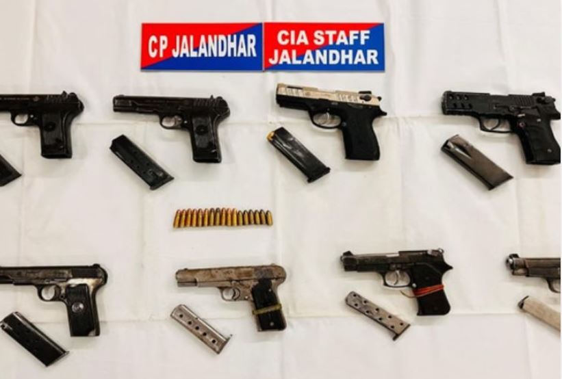 ਜਲੰਧਰ CIA ਸਟਾਫ ਨੇ ਗੈਂਗਸਟਰ ਗੋਲਡੀ ਬਰਾੜ ਦੇ ਚਾਰ ਸ਼ੂਟਰਾਂ ਨੂੰ ਕੀਤਾ ਗ੍ਰਿਫਤਾਰ