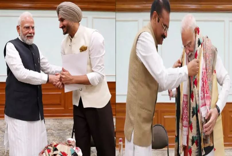 PM ਮੋਦੀ ਨਾਲ ਮਿਲੇ ਪੰਜਾਬ ਦੇ 2 ਰਾਜ ਸਭਾ ਸਾਂਸਦ, ਖੇਡਾਂ ਤੇ ਨੌਜਵਾਨਾਂ ਦੇ ਮੁੱਦੇ ਚੁੱਕੇ